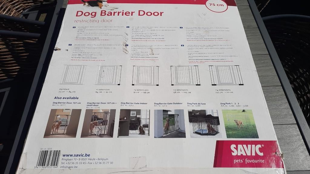 hondenhekje, Kinderen en Baby's, Traphekjes, Ophalen, Gebruikt, Klemhekje, Metaal of IJzer