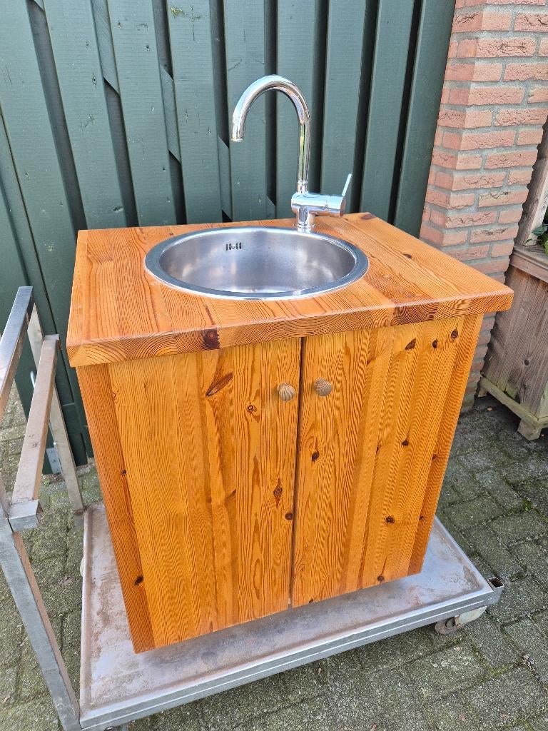 Wastafel kastje voor bijkeuken / garage, Ophalen, 50 tot 100 cm, Zo goed als nieuw, Minder dan 100 cm