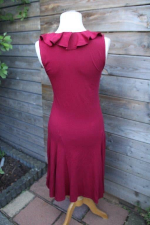 Jurk donkerrood Ralph Lauren mt M Vaste prijs, Maat 38/40 (M), Verzenden, Zo goed als nieuw, Knielengte