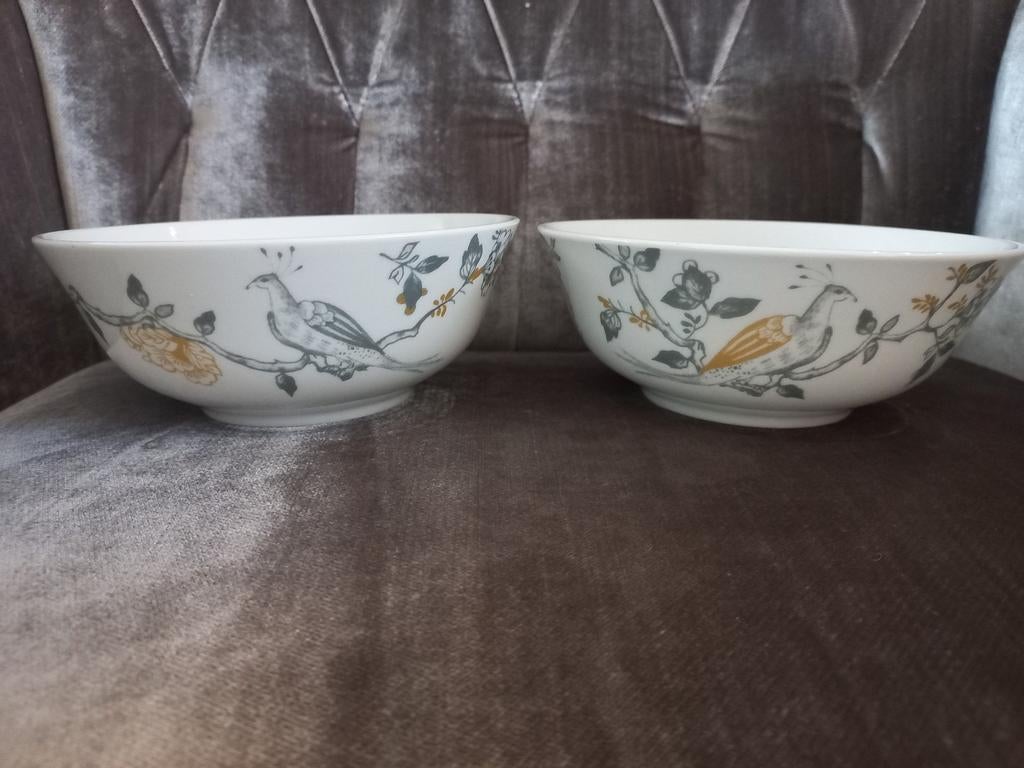 2 kommetjes Villeroy en Boch Vivo, Ophalen of Verzenden, Zo goed als nieuw, Kom(men), Overige stijlen