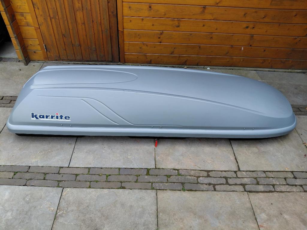 Dakkoffer karrite 230 cm lang, 60 cm breed en 30 cm hoog, Ophalen, Gebruikt