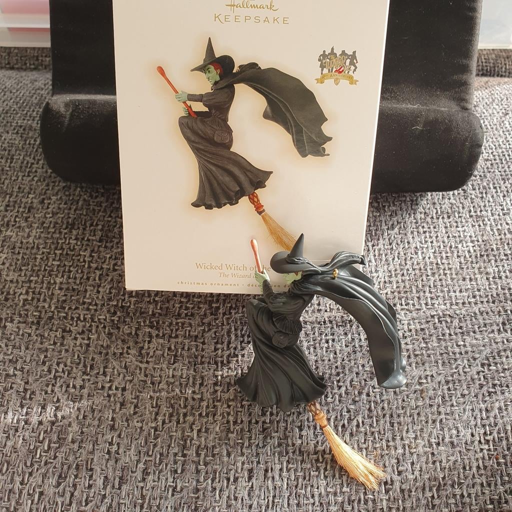 Hallmark Keepsake Wizard of Oz Wicked Witch ornament 2009, Diversen, Ophalen of Verzenden