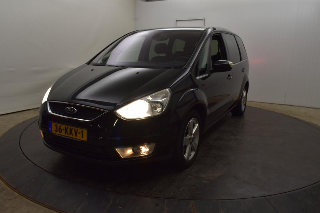 Ford Galaxy 2.0-16V Titanium Limited 7 Persoons (bj 2010), Gebruikt, Zwart, 4 cilinders, Met garantie (alle)