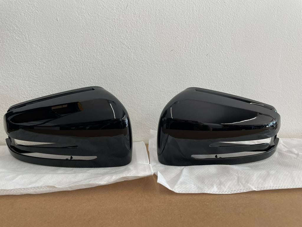 Zwarte Mercedes spiegelkappen tekoop! Spiegels zwart A CLA C, Auto-onderdelen, Spiegels, Ophalen of Verzenden, Nieuw