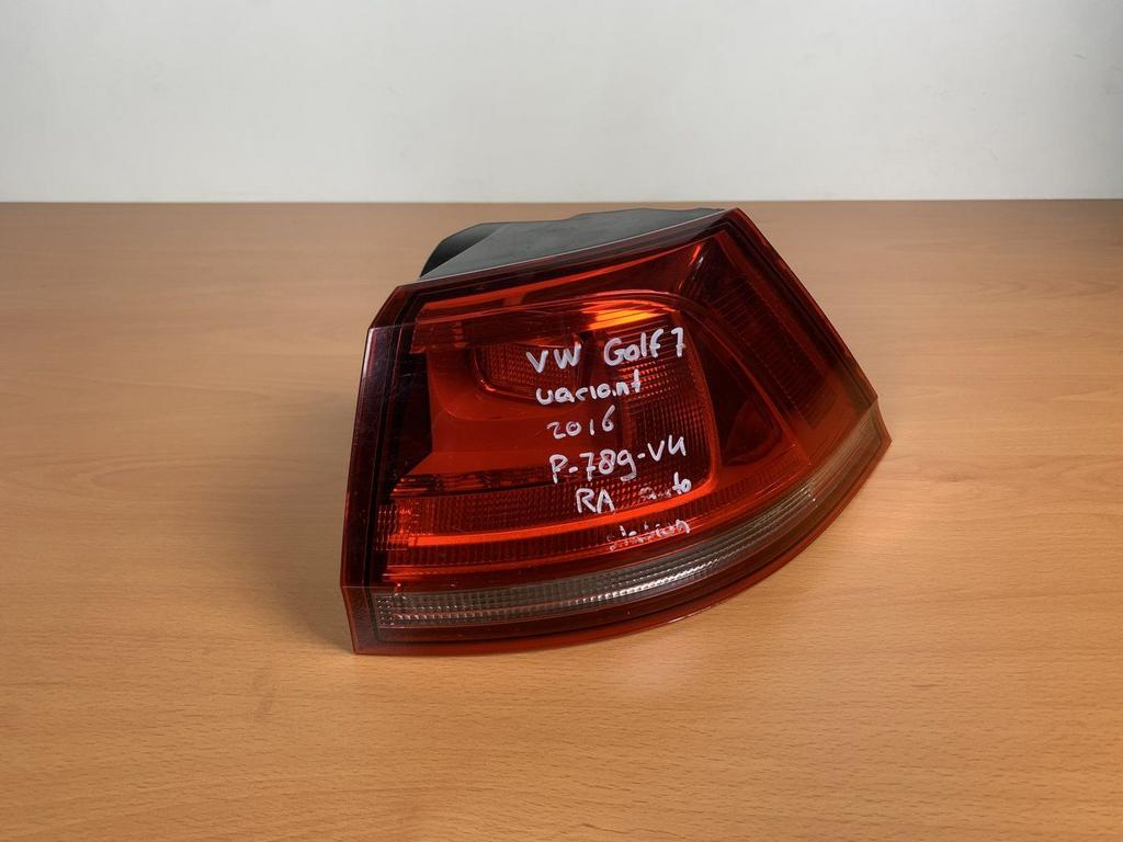 achterlicht rechts vw golf VII variant 2013 - 2016 5G9945096, Gebruikt, -, Volkswagen, -