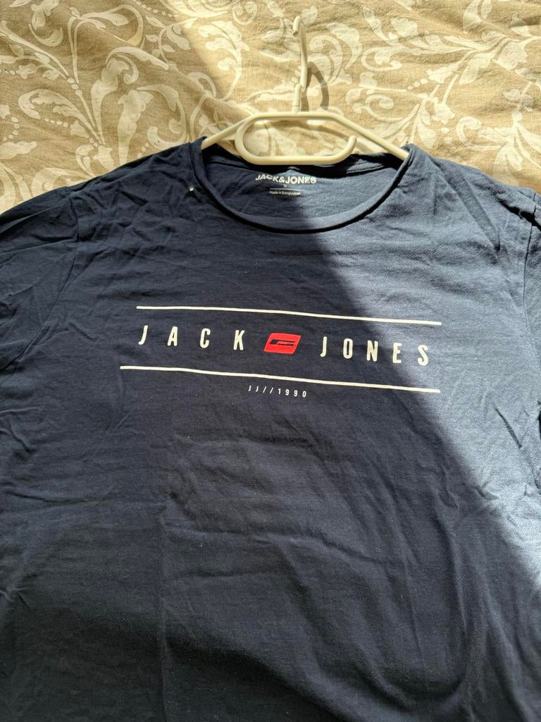 Jack & Jones T-shirt maat s marine blauw, Ophalen of Verzenden, Gedragen, Maat 46 (S) of kleiner, Blauw