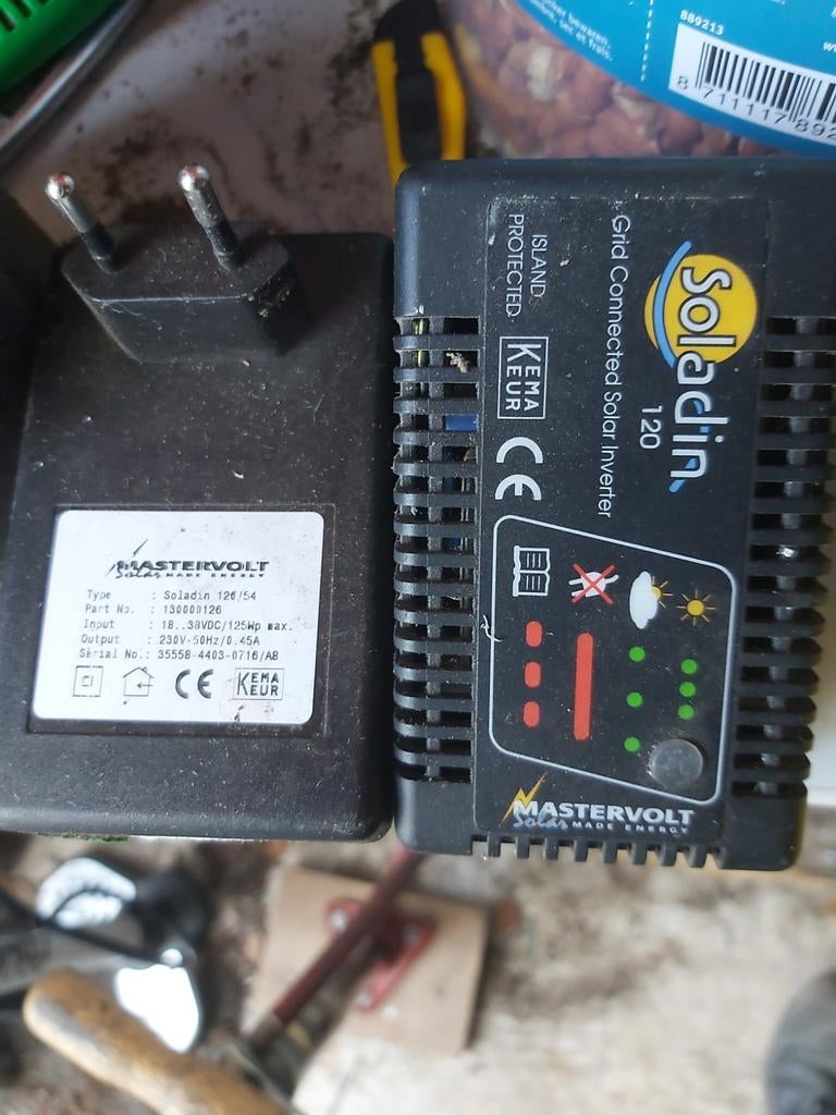 6 gebruikte omvormers mastervolt 120 zie foto's  meesten goe, Ophalen, Overige typen