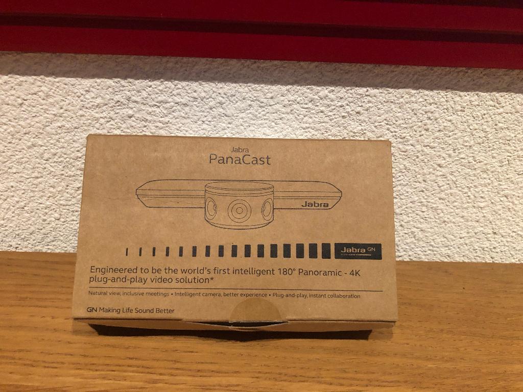 Jabra Panacast 4k 180 camera, Computers en Software, Webcams, Ophalen of Verzenden, Nieuw, Bedraad, Jabra