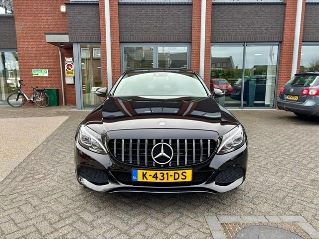 Mercedes-Benz C-Klasse C180 1.6 115KW Aut7 2016 Zwart, Auto's, Mercedes-Benz, Automaat, 1800 kg, Leder en Stof, Zwart