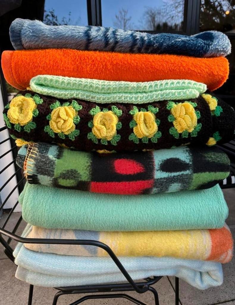 Deken Sprei Kinderdeken Wol Dralon AaBe Kleine prijzen, Gebruikt, Ophalen of Verzenden, X, X