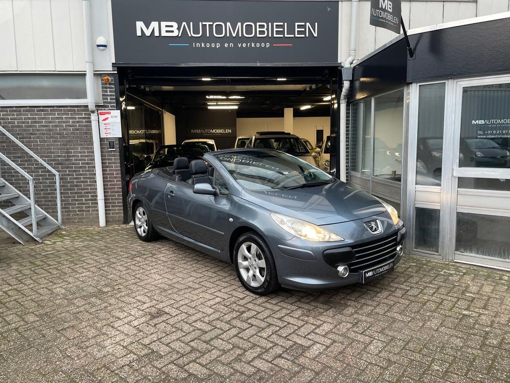 Peugeot 307 CC 1.6-16V/Cabrio/NAP/195DKM/3e Eigenaar/1 Jaar, Gebruikt, 4 cilinders, Cabriolet, 4 stoelen