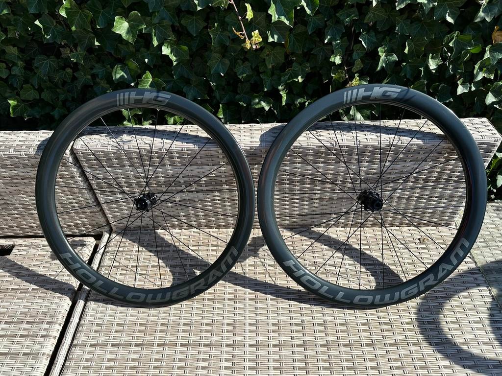 Hollowgram R-S 50 wielset custom, Fietsen en Brommers, Fietsonderdelen, Zo goed als nieuw, Wiel, Ophalen of Verzenden