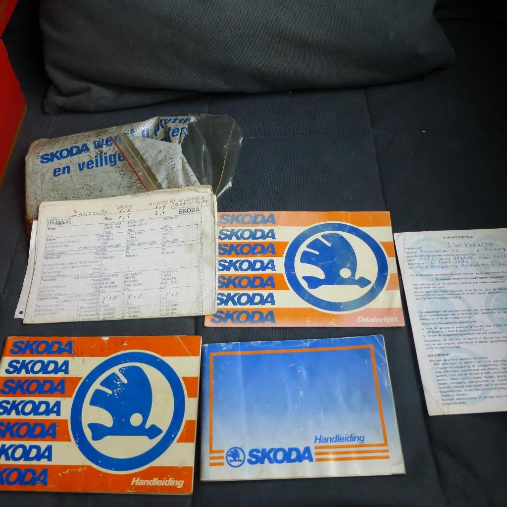 *Skoda Handleiding, Ophalen of Verzenden