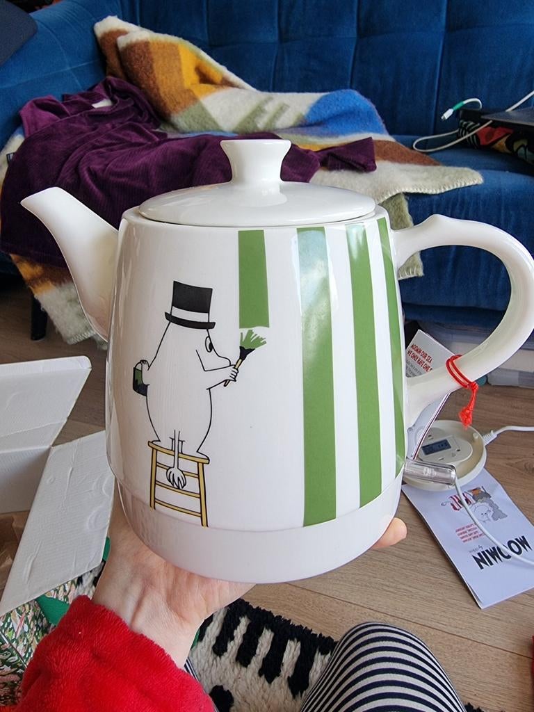 Moomin keramische waterkoker, Minder dan 1 liter, Ophalen, Gebruikt
