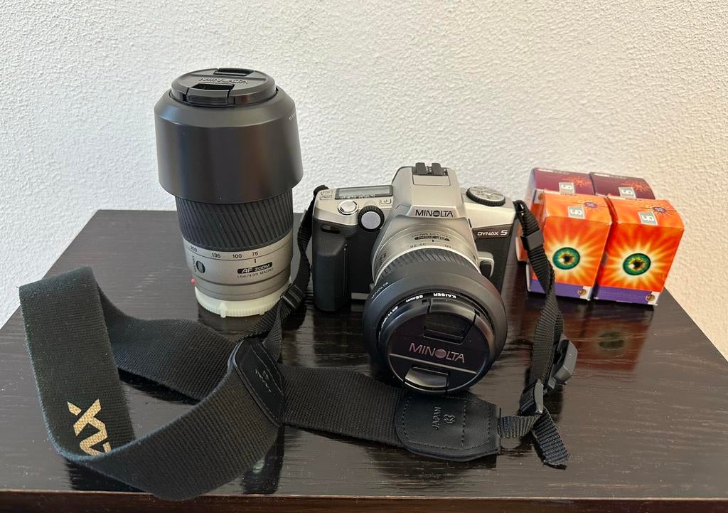 Minolta Dynax 5, Ophalen, Zo goed als nieuw, Spiegelreflex, Minolta