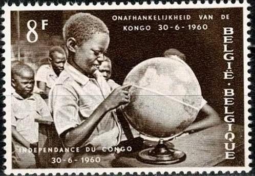 België 1960 - OBP 1146 - Onafhankelijkheid van Congo, Postzegels en Munten, Postzegels | Europa | België, Verzenden, Frankeerzegel
