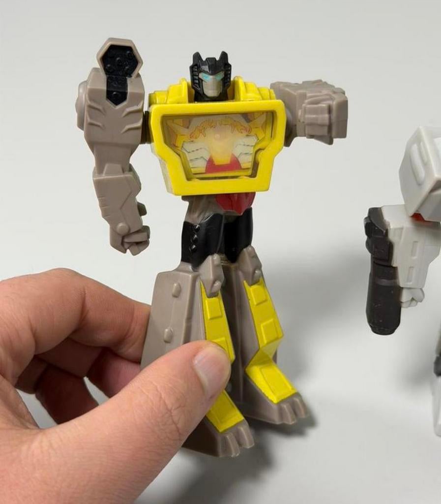 Transformers Grimlock & Megatron – Speelfiguren (set van 2), Ophalen of Verzenden, Zo goed als nieuw, H, H