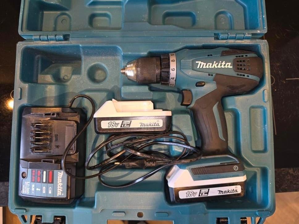Makita DF457DWE accuboormachine, Ophalen of Verzenden