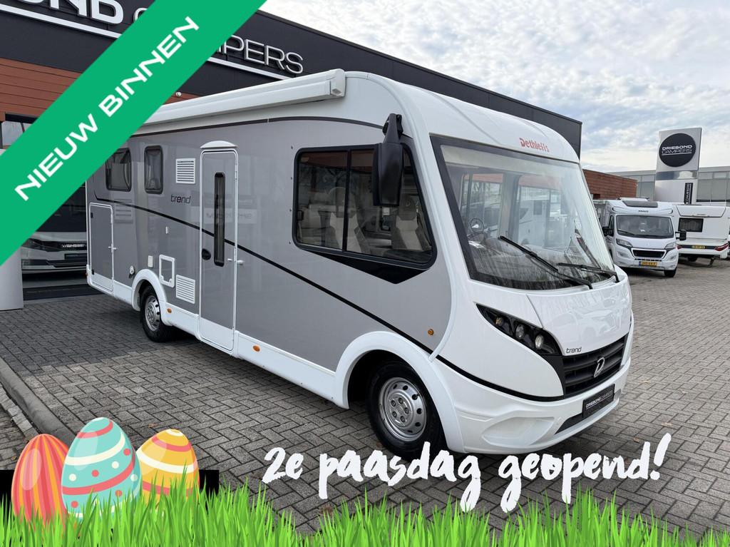 Dethleffs TREND I 7057 Automaat Queensbed Levelsysteem 2X Ai, Caravans en Kamperen, Campers, Airbags, 7 tot 8 meter, Bedrijf, Diesel