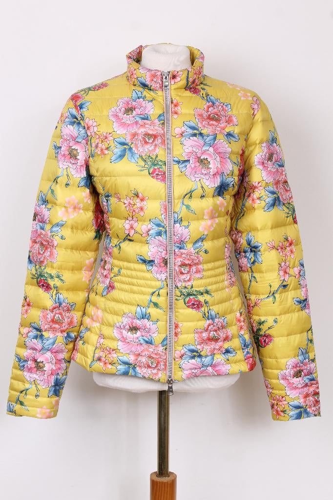 Lente! Gebloemd jack BEAUMONT maat 40, Maat 38/40 (M), Ophalen of Verzenden, Zo goed als nieuw, Geel