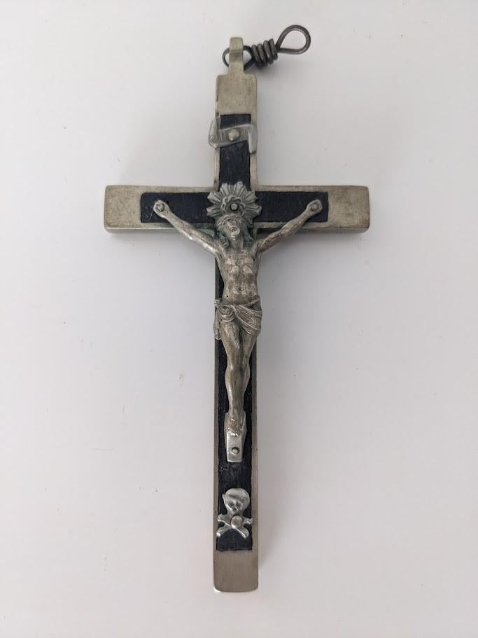Antiek kruis, crucifix, Jezus, Christus, kruisbeeld, Ophalen of Verzenden
