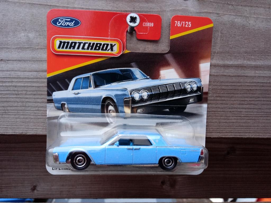 Lincoln Continental '64 Matchbox, Ophalen, Nieuw, Auto
