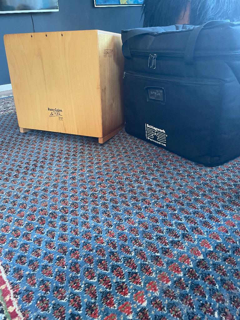 Bass Cajon Schlagwerk, Muziek en Instrumenten, Percussie, Ophalen, Zo goed als nieuw, Overige soorten