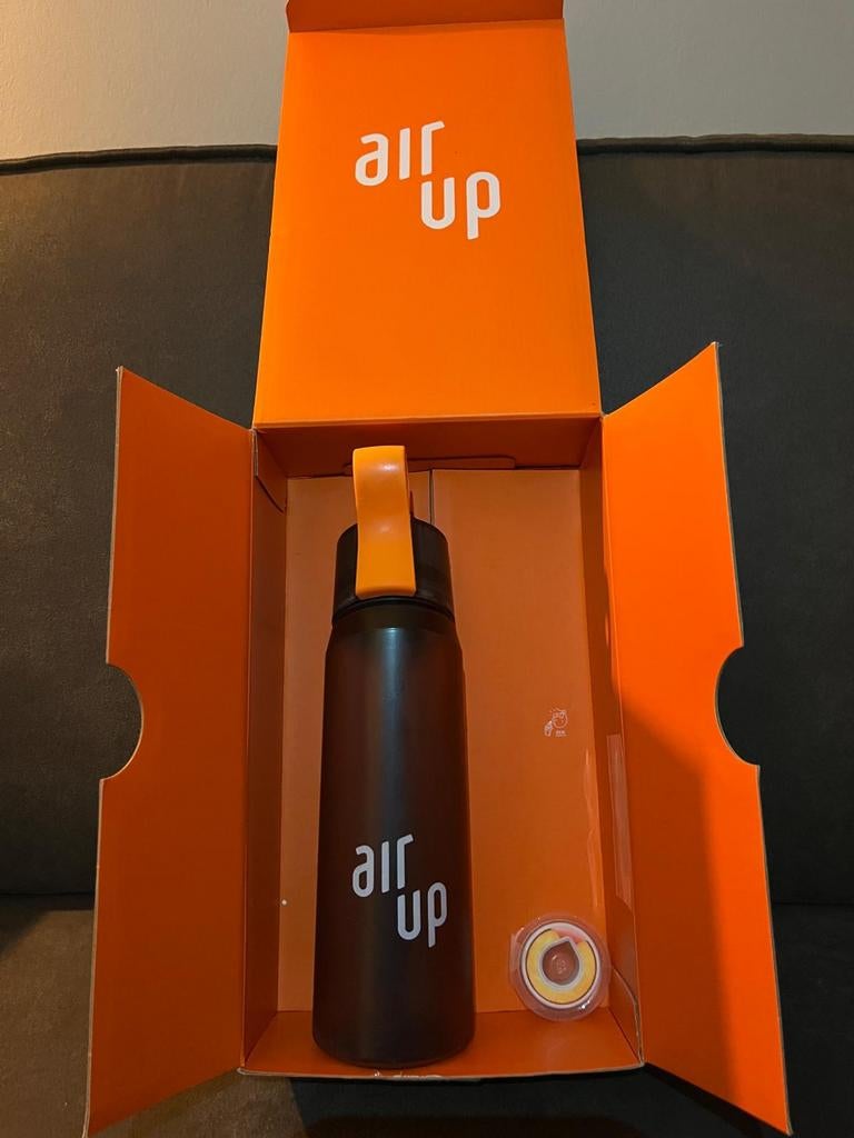 Air Up Zwart met Perzik Pod, Ophalen of Verzenden, Gebruikt