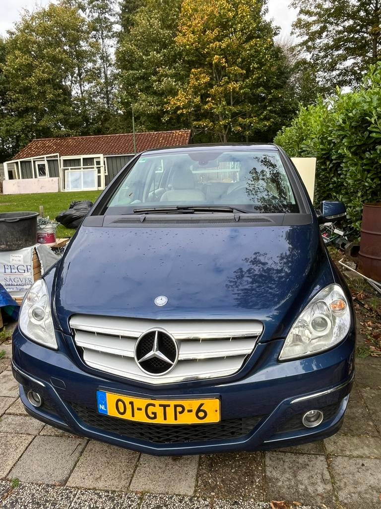 Mercedes-Benz B-Klasse 2.0 B170 NGT 5DRS CVT 2008 Blauw, Auto's, 4 cilinders, Blauw, Overige brandstoffen, 1415 kg