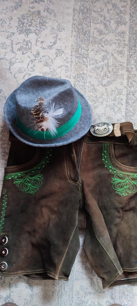 Lederhosen carnaval dames, Ophalen of Verzenden, Zo goed als nieuw, Carnaval