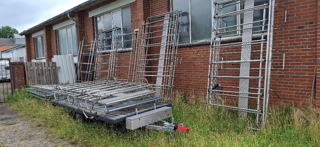 Grote partij van 38 imperialen - dak dragers + randzaken, Auto diversen, Dakdragers, Zo goed als nieuw, Ophalen