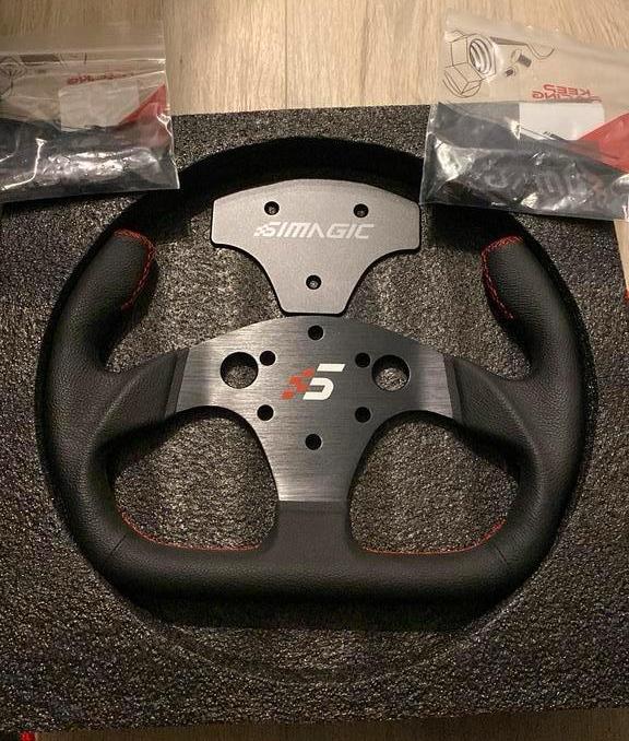 Simagic P-325C stuur, Ophalen of Verzenden, Zo goed als nieuw