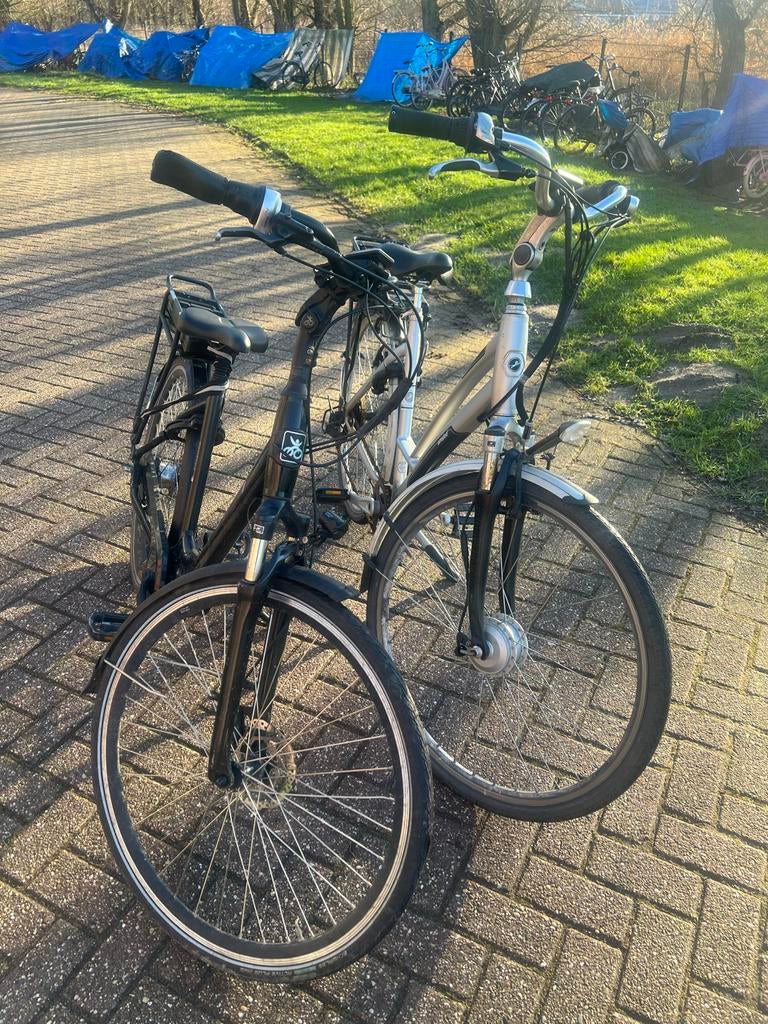 Twee elektrische fietsen te koop, Overige merken, Gebruikt, Ophalen of Verzenden, 51 tot 55 cm