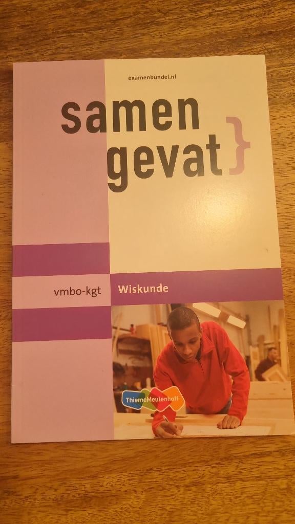Examenbundel Samengevat - Wiskunde - VMBO kgt, VMBO, Overige vakken, ThiemeMeulenhoff, Ophalen of Verzenden