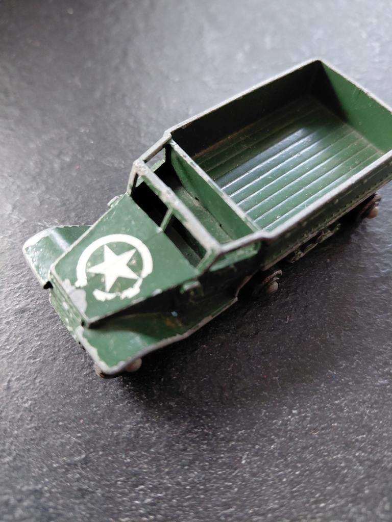 Lesney legerauto, Ophalen of Verzenden, Gebruikt, Auto, Lesney
