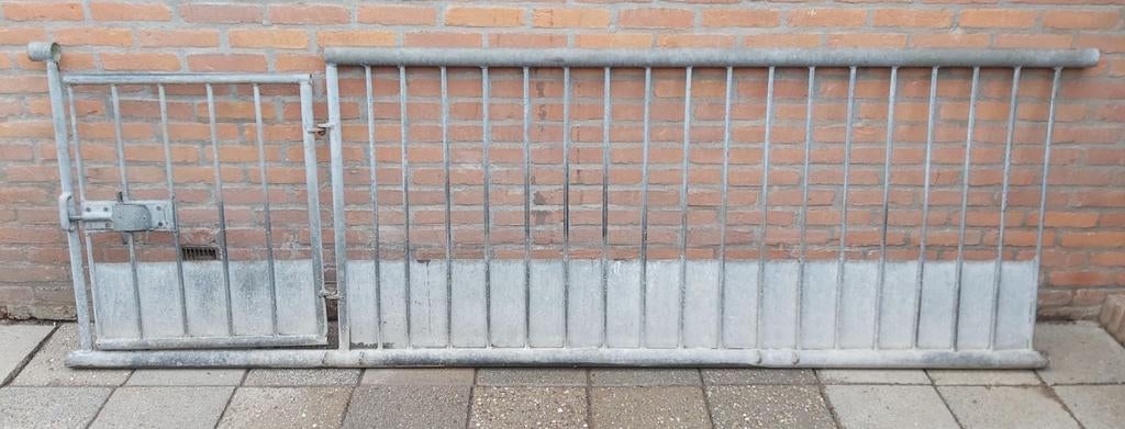 Hekwerk met poort, Ophalen, Met poort, Gebruikt, Spijlenhekwerk