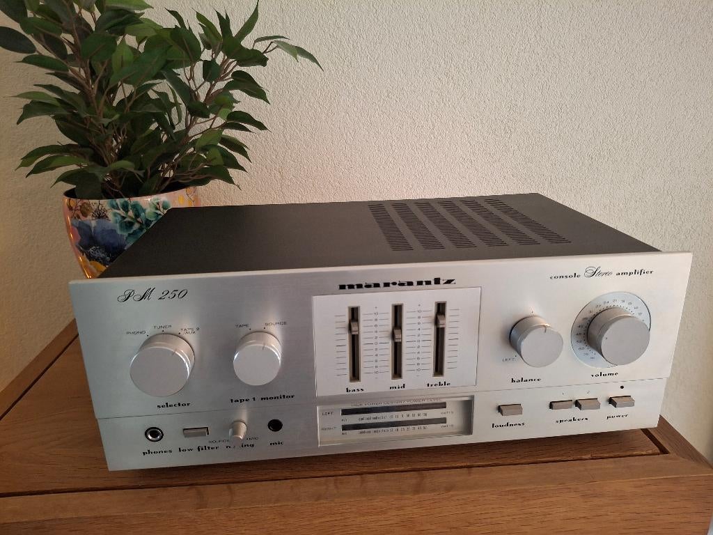 Marantz PM 250 - stereo versterker - geserviced, Marantz, Ophalen of Verzenden, Zo goed als nieuw, Minder dan 60 watt