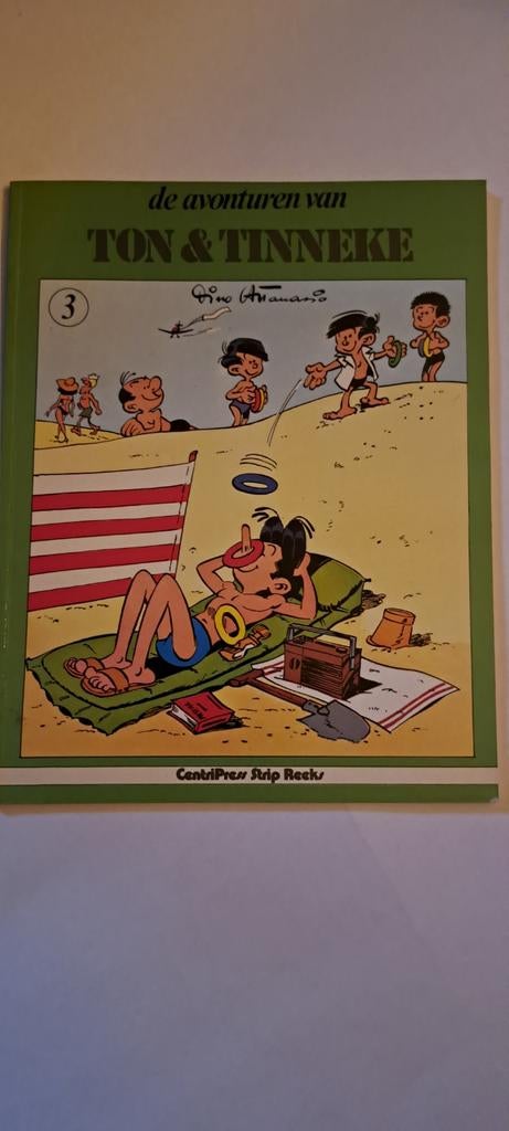 De avonturen van Ton & Tinneke - Stripboek nummer 3  1980, Boeken, Stripboeken, Eén stripboek, Dino Attanasio, Ophalen of Verzenden