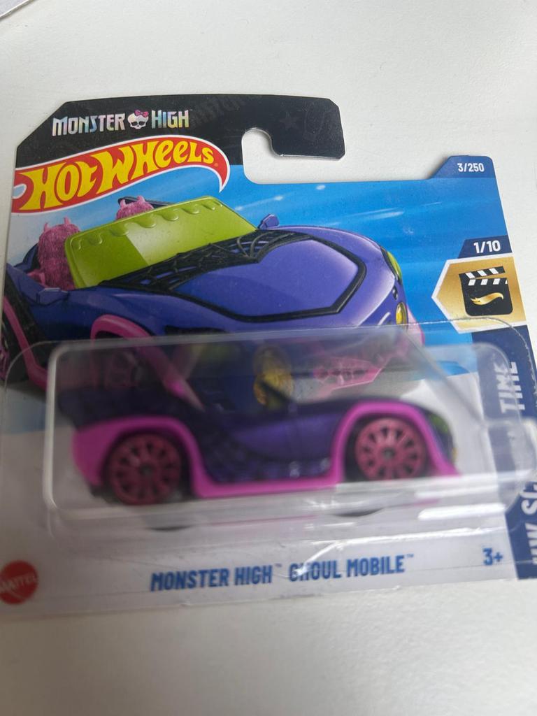 Hotwheels monster high Ghoul Mobile, Ophalen of Verzenden, Nieuw, Auto