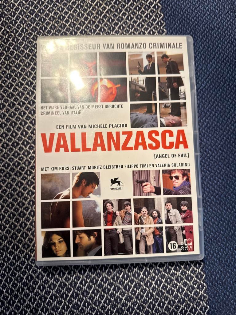Vallanzasca DVD - Misdaadfilm uit Italië, Vanaf 16 jaar, Ophalen of Verzenden, Zo goed als nieuw, Drama