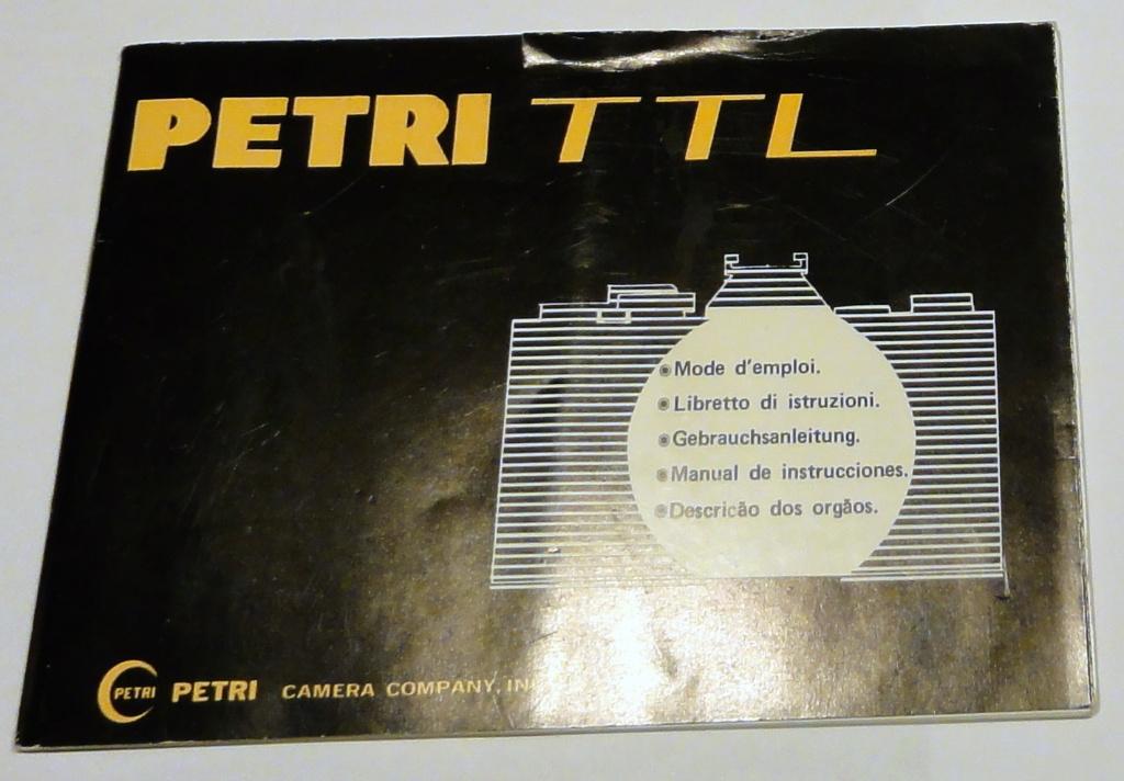 Petri TTL handleiding, Audio, Tv en Foto, Fotocamera's Analoog, Ophalen of Verzenden, Gebruikt, Spiegelreflex, Overige Merken