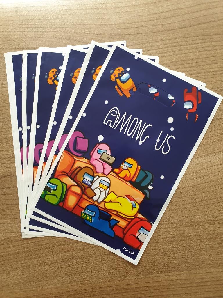 Leuke traktatie Among Us zakjes, nieuw, Ophalen of Verzenden, Nieuw, Feestartikel, Overige