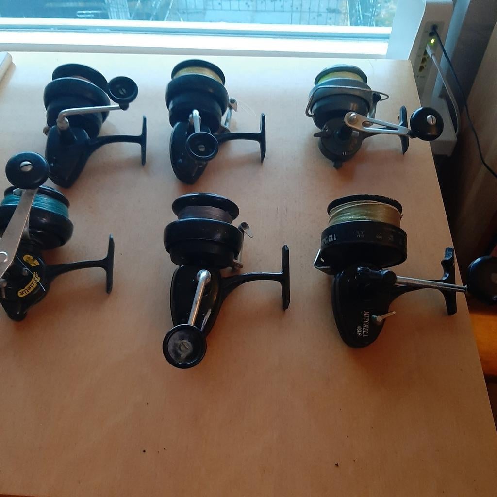 Vintage Zeemolens - Gebruikt & Nieuwstaat, Watersport en Boten, Hengelsport | Zeevissen, Ophalen of Verzenden, Gebruikt, Molen