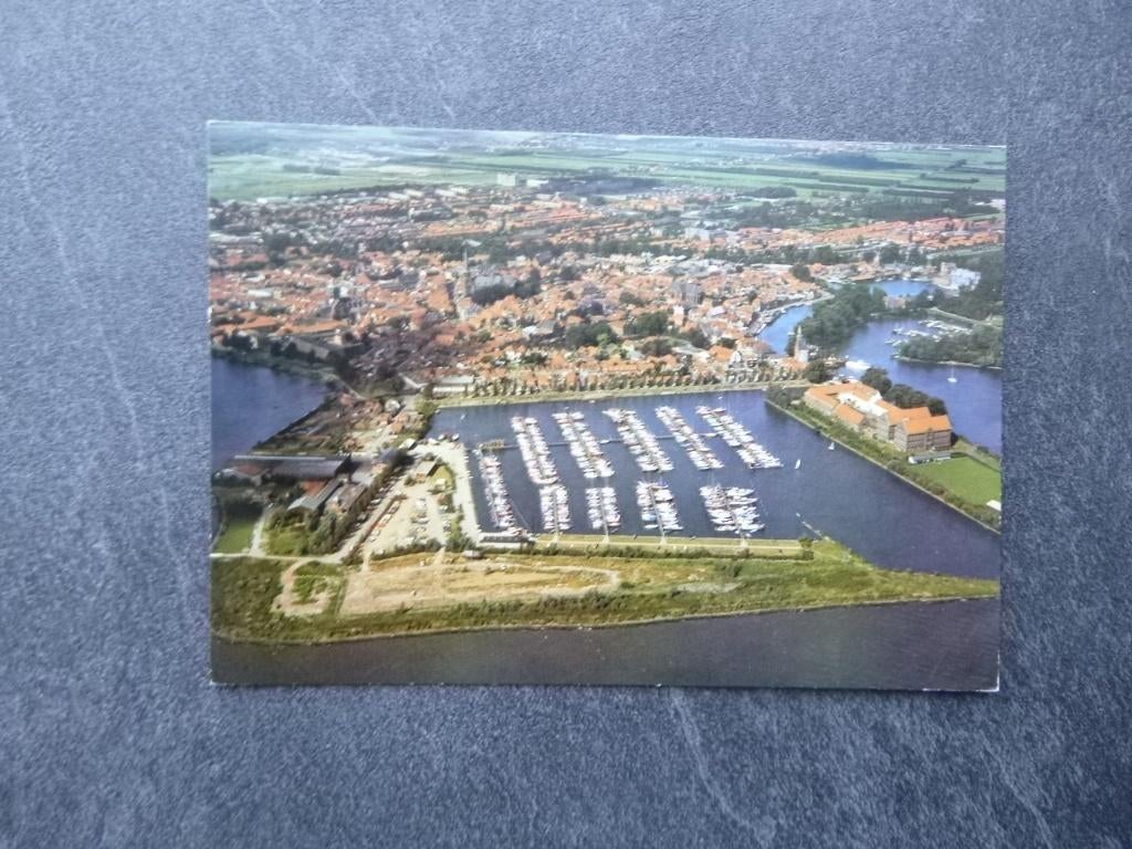 Hoorn, panorama/luchtfoto 1981, Verzenden, 1980 tot heden, Gelopen, Noord-Holland