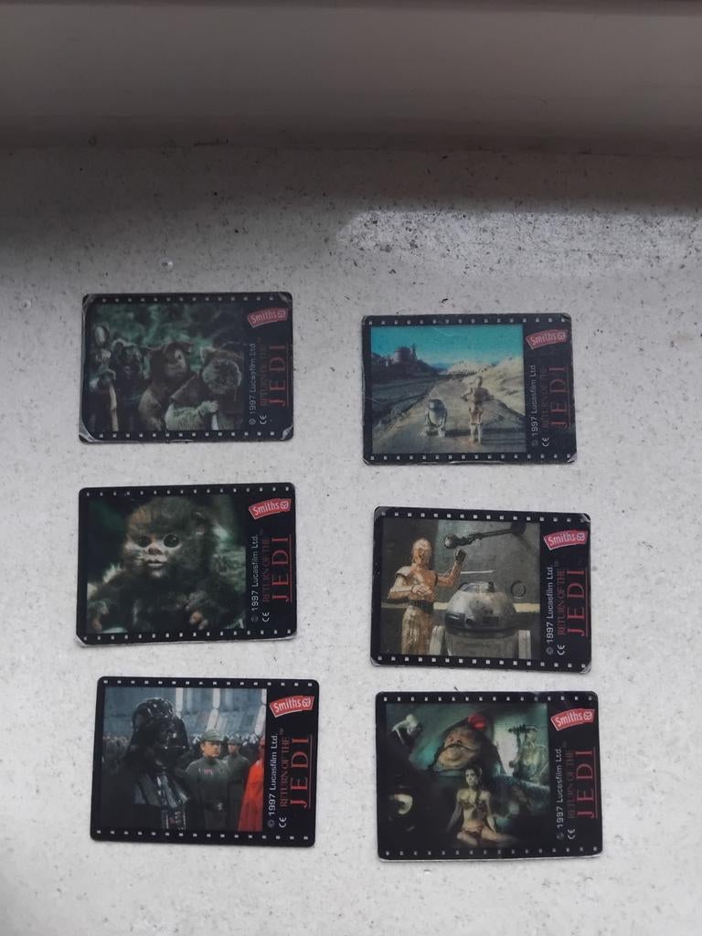 Star Wars Return of the Jedi 1997 Movie Shot Kaartjes, Verzamelen, Star Wars, Ophalen