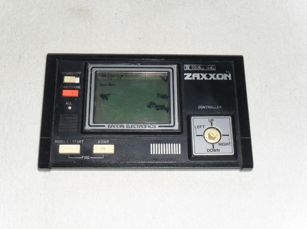 Zaxxon LCD Sega game & watch (Bandai Electronics), Ophalen, Gebruikt