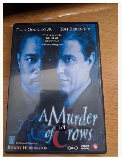 Dvd a murder of craws h3, Vanaf 16 jaar, Ophalen of Verzenden, Zo goed als nieuw, Detective en Krimi