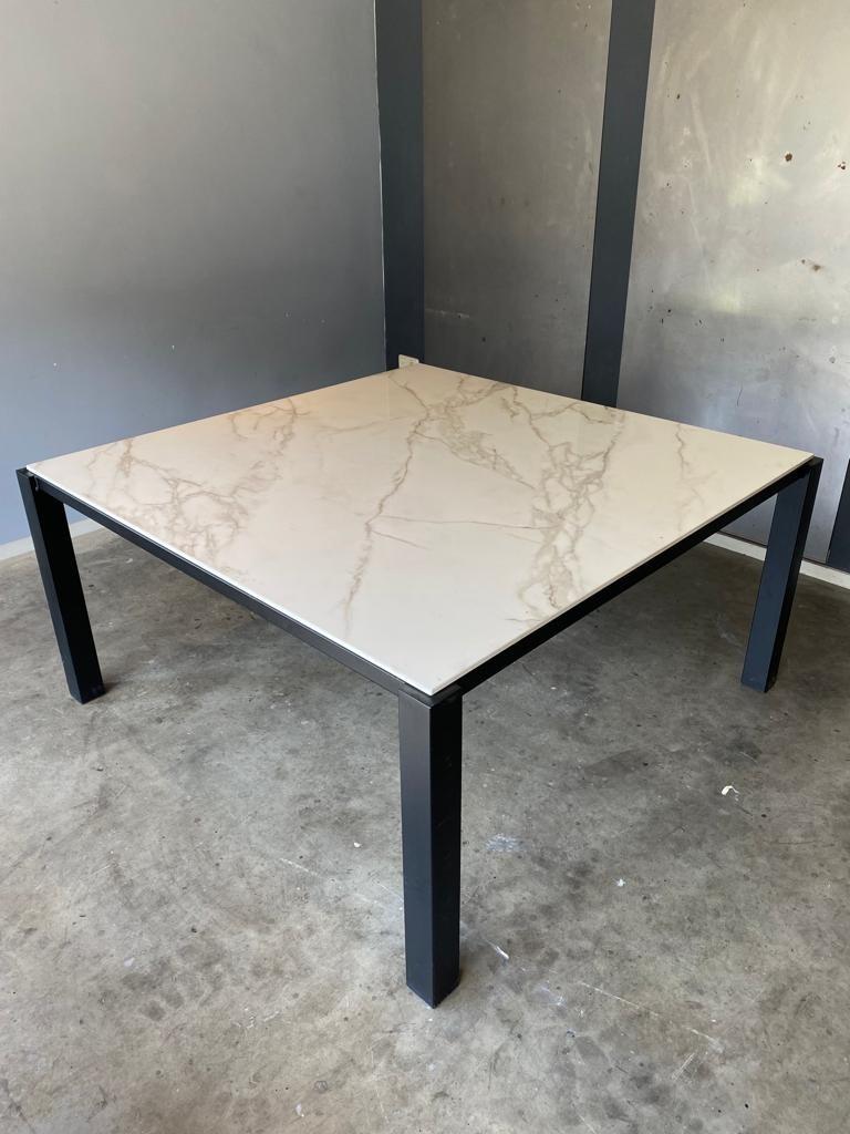 Keramieken Tafel - 155x155cm, Huis en Inrichting, Tafels | Eettafels, Nieuw, 150 tot 200 cm, 150 tot 200 cm, Vijf personen of meer