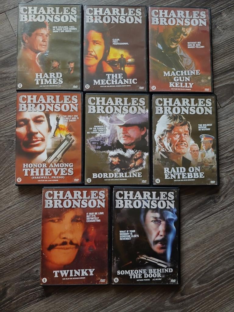 Charles Bronson 8x, Cd's en Dvd's, Dvd's | Sport en Fitness, Zo goed als nieuw, Cursus of Instructie, Vechtsport, Vanaf 16 jaar