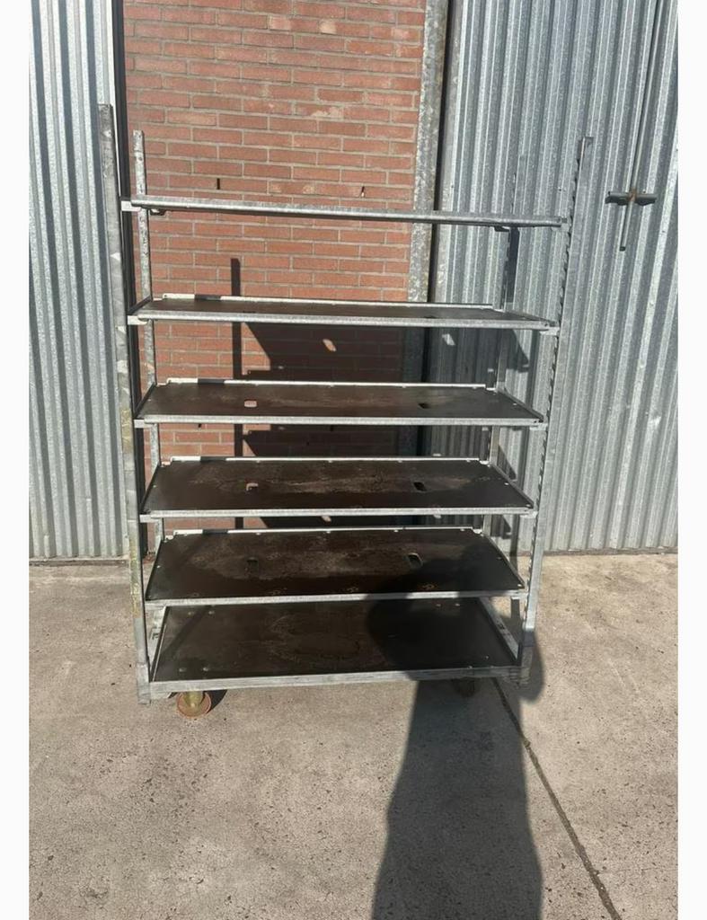 Deense cc kar | kar | verrijdbaar | bloemenkar | bakkerskar, 100 liter of meer, Ophalen, Zo goed als nieuw, Transportkar